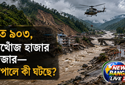 নেপালে ভয়াবহ বন্যা ও ভূমিধস, মৃত ৯০৩; এখনও নিখোঁজ প্রায় ৪২০০