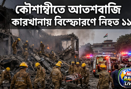 কৌশাম্বীতে আতশবাজি কারখানায় বিস্ফোরণে নিহত ১১, ক্ষতিগ্রস্ত পরিবারকে ২ লক্ষ টাকা সহায়তা