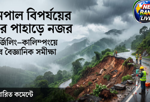 নেপালের বিপর্যয়ের পর উত্তরবঙ্গের পাহাড়ে নজর, হবে বৈজ্ঞানিক সমীক্ষা
