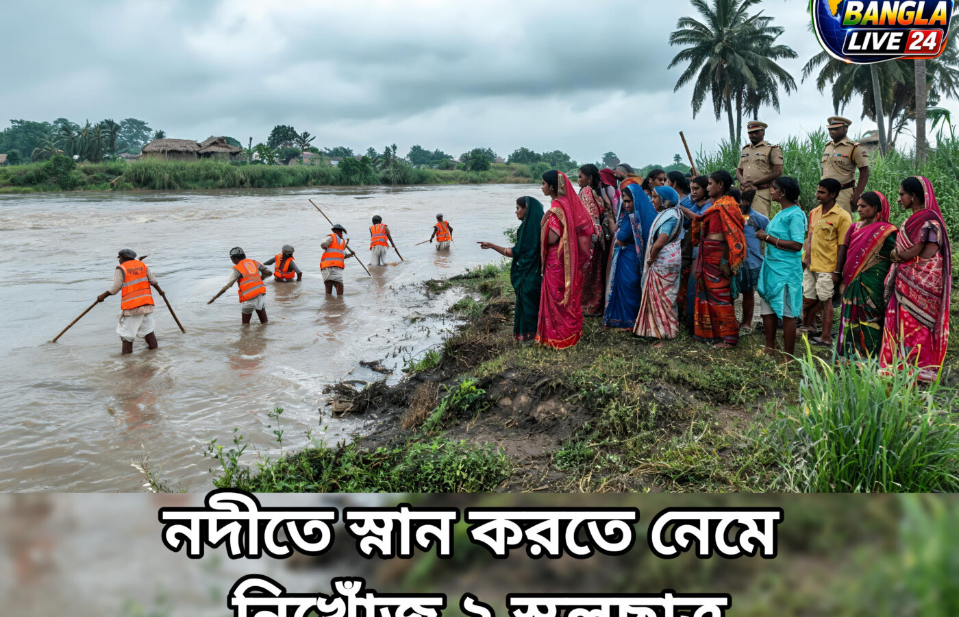 নদীতে স্নান করতে নেমে নিখোঁজ দুই স্কুলছাত্র, দিনহাটায় চাঞ্চল্য