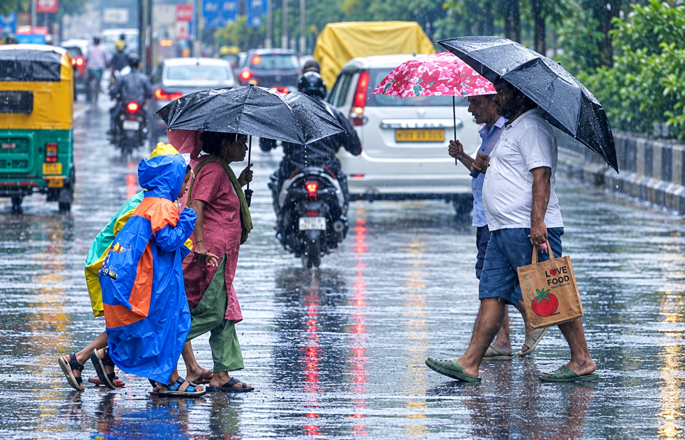 বঙ্গোপসাগরে গভীর নিম্নচাপ, দক্ষিণবঙ্গে ফের ভারী বৃষ্টির সতর্কতা
