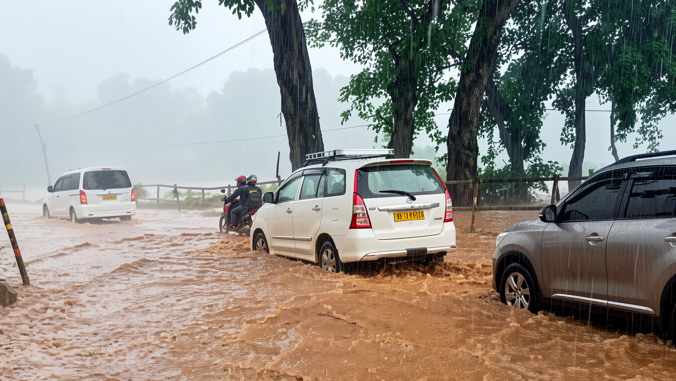 উত্তরবঙ্গে ফের বৃষ্টির দাপট, পাহাড়-ডুয়ার্সে বাড়ছে সতর্কতা