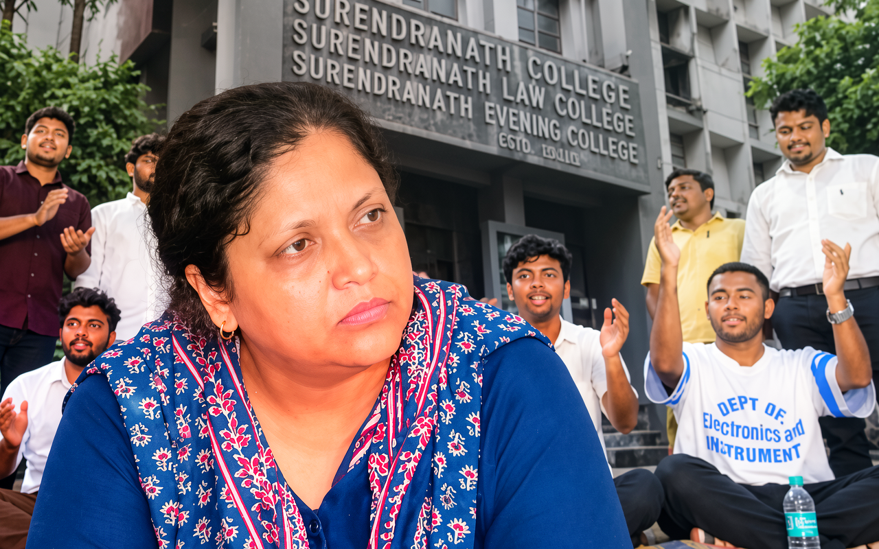 ৭৫ শতাংশ হাজিরা নিয়ে বিক্ষোভ, ২৩ ঘণ্টা ঘেরাওয়ের পর পদত্যাগ উপাধ্যক্ষের; দফতরে ‘শুদ্ধকরণ’ ঘিরে বিতর্ক